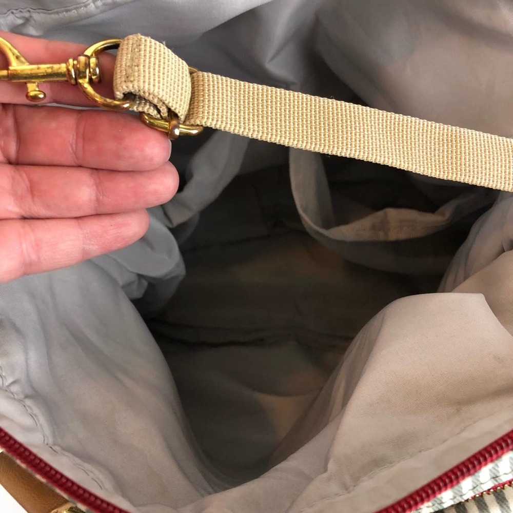 Skip Hop Messenger French Striped Diaper Bag - Picture 8 of 15